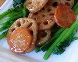 シャキシャキ！レンコンの照り焼き作り方7写真
