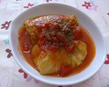 ＊トマトで煮込んだロールキャベツ＊作り方8写真