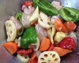野菜たっぷりローストチキン作り方3写真