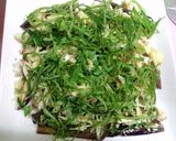 なすのアジ薬味ポン酢かけ作り方4写真
