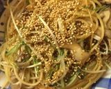 10分で完成☆お手軽水菜ときのこのパスタ作り方4写真