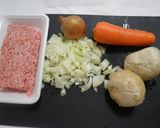 豚ミンチのレタス包み作り方1写真