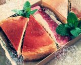 キャラメル バナナ チーズケーキ作り方6写真