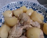 チキンとじゃがいもの煮付け作り方4写真