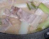 大根と豚バラの酒粕煮作り方4写真