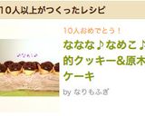 ななな♪なめこ♪的クッキー&原木ケーキ作り方22写真