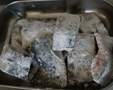 ネギたっぷり鯖(塩鯖)の南蛮漬け作り方4写真