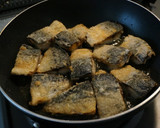 ネギたっぷり鯖(塩鯖)の南蛮漬け作り方6写真