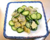 缶詰パイン胡瓜で美味しい☆簡単給食サラダ作り方4写真