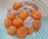 鶏きんかん煮作り方1写真