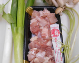 長ねぎ焼きと鶏肉の炊き込みご飯作り方1写真