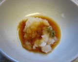 春菊のおひたし☆大根おろし和え☆作り方3写真