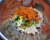 野菜嫌いとカロリーカットのあんかけ餃子作り方4写真