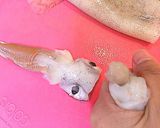 イカとブロッコリーのウェイパー炒め作り方4写真
