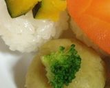 離乳食にも〜手づかみOKの簡単手毬作り方2写真