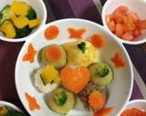 離乳食にも〜手づかみOKの簡単手毬作り方6写真