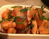 めかじきのアラと大根の煮物作り方6写真