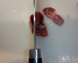 揚げずにオーブンで「砂肝の銀皮の唐揚げ」作り方1写真