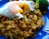 レンズ豆のカレーチャーハン作り方6写真