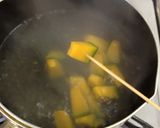お弁当に＊シナモンバター香るかぼちゃ茶巾作り方3写真