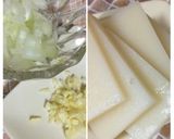 おもち消費‼ミートラザニア風作り方1写真