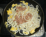 激うま！！医大生のツナ納豆焼きうどん作り方3写真