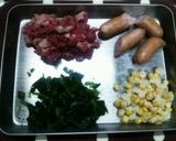 ♡牛肉炒飯♡作り方1写真