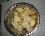 新じゃがとハムのチーズ炒め作り方1写真