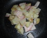 新じゃがとハムのチーズ炒め作り方7写真