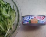 キュウリとツナの中華和え作り方1写真