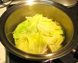 一人暮らしの夕食その２：豚バラ肉の酒蒸し作り方8写真