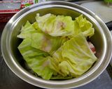 一人暮らしの夕食その２：豚バラ肉の酒蒸し作り方7写真