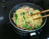 春の香り!!　ナバナのパスタ作り方5写真