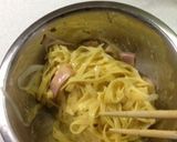 生クリーム不使用カルボナーラ★作り方7写真