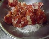 鳥もも肉の五目りんご酢あんかけ作り方3写真