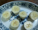 あつあつを食べるバナナのチーズケーキ作り方4写真