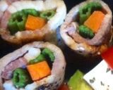 お花見♪ピクニック♪簡単お花畑弁当☆作り方4写真