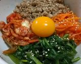 めちゃうまひき肉ビビンバ丼作り方4写真
