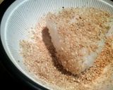 おばあちゃんの味。すりごまのおにぎり作り方2写真