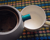 簡単カプチーノ♪（蓋つきの空き瓶使用）作り方3写真