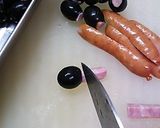 黒オリーブのフライ●チーズin♪作り方3写真