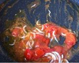ランチに！トマトとシラスと水菜のパスタ作り方3写真