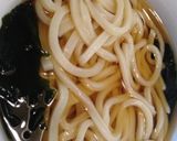 レンジ約5分de温たぬきわかめうどん♪作り方3写真
