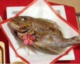 ☆お食い初め☆息子用の食器で祝膳作り方5写真