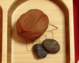 ☆お食い初め☆息子用の食器で祝膳作り方6写真