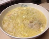 体があったまる　白菜とチキンの春雨スープ作り方7写真