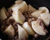 大根と牛肉の煮物（豆鼓煮込み）作り方4写真