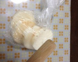 旨酢たれ豚コマの☆ニラとたたき長芋添え♪作り方3写真