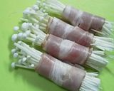超簡単お弁当のおかず（えのき茸）作り方1写真