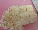味付けえのきで♪胡麻和え＊お弁当にも便利作り方1写真